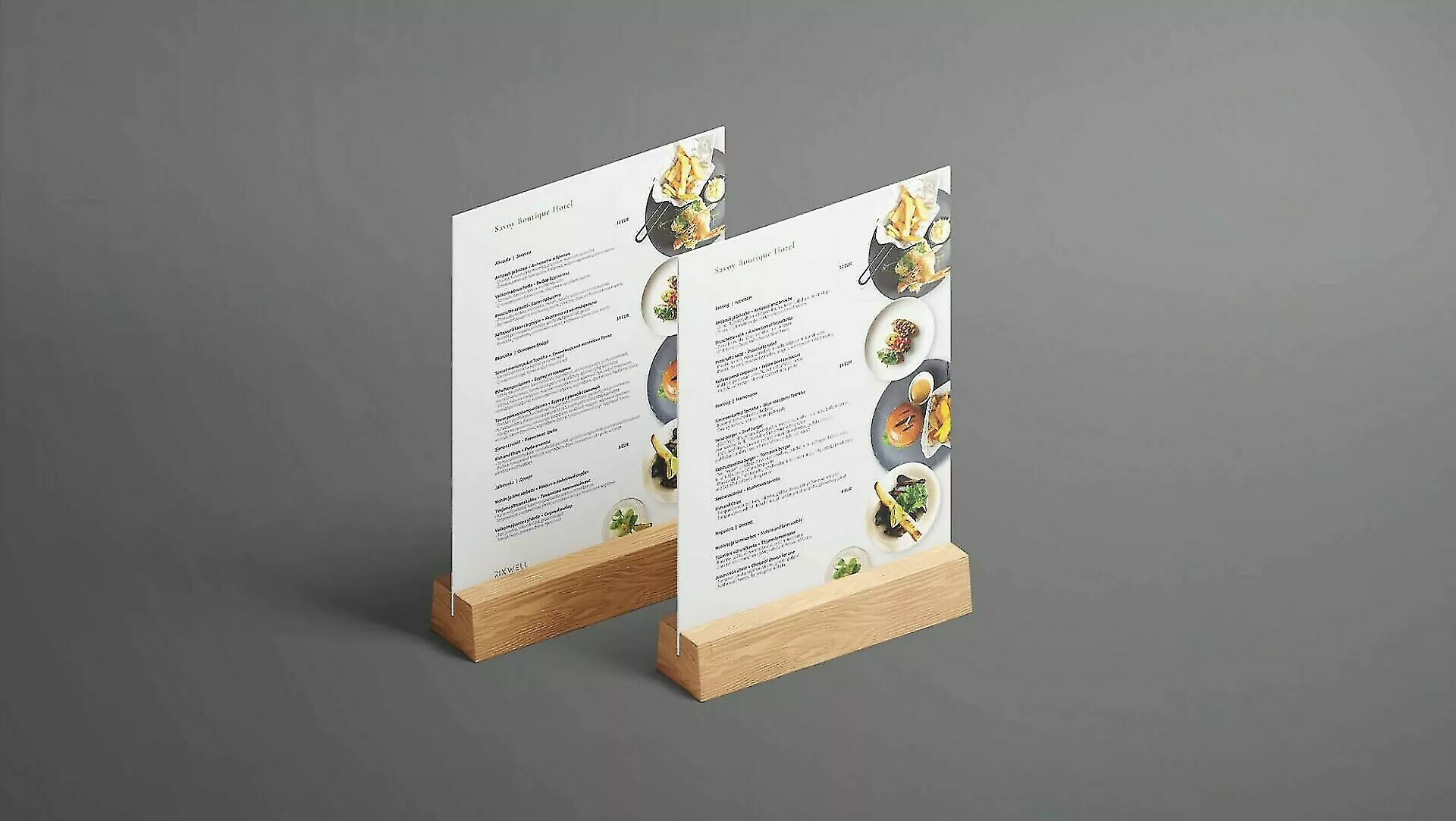 Menus