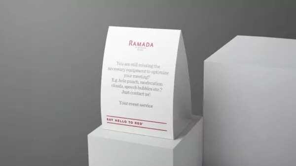 Table tent Ramada - My Media SWISS