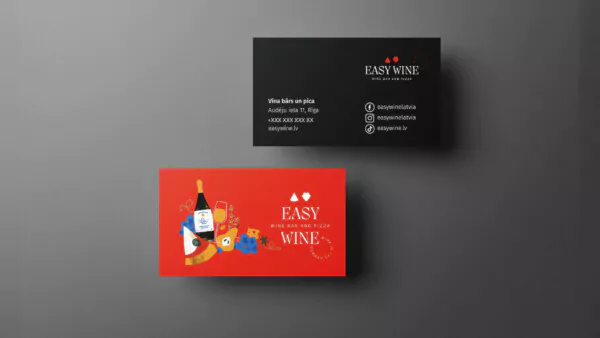 Visitenkarten Easy Wine - My Media SWISS